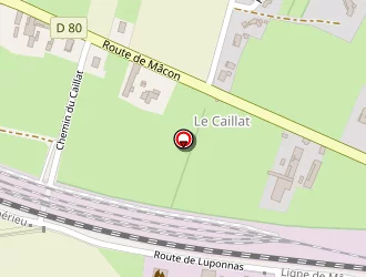 Carte de Daujat Jacques à Vonnas