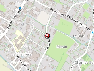 Carte de Udrisard à Saint-cergues