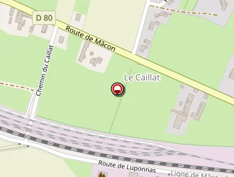 Carte de Château De Luponnas à Vonnas