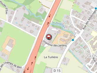 Carte de Bozon David à Saint-cergues