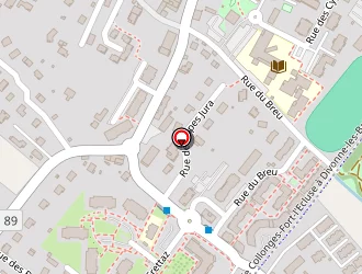 Carte de Boulangerie Chanal à Thoiry