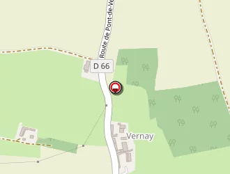 Carte de Chane Roger à Cruzilles-lès-mépillat