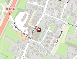 Carte de Petit Casino à Saint-cergues