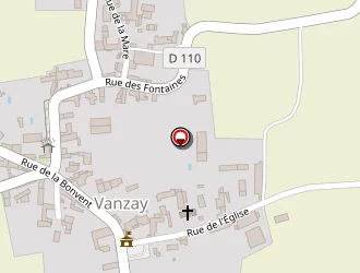 Carte de Pin (gaec) à Vanzay