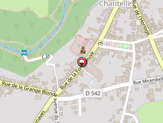 Carte de Roland Thierry à Chantelle