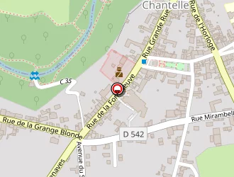 Carte de Les Picaudelles à Chantelle