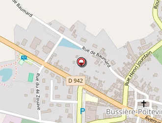 Carte de Restaurant De La Poste à Bussière-poitevine