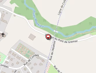 Carte de Office National Des Forêts à Thoiry