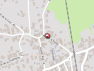 Carte de Lapc à Fors