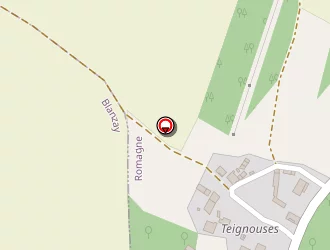 Carte de Scierie Des Teignouses à Romagne