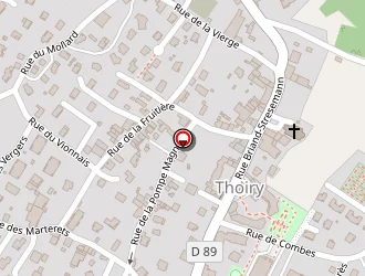 Carte de Mairie De Thoiry à Thoiry