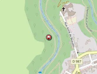 Carte de La Poste à Chantelle