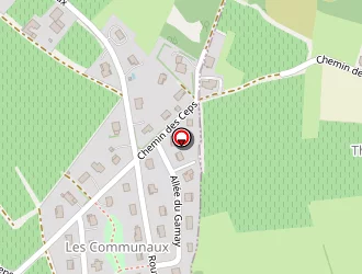 Carte de Dragonne à Chânes