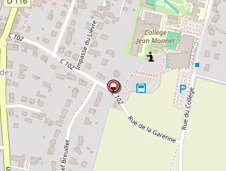 Carte de Atelier D'harmonie à Courçon