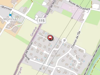 Carte de Frossard Gérard à Saint-cergues