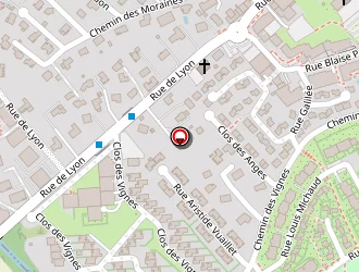 Carte de Ain Dépannage à Saint-genis-pouilly