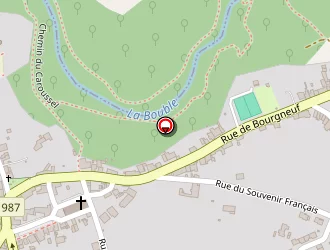 Carte de Chantelle Auto à Chantelle