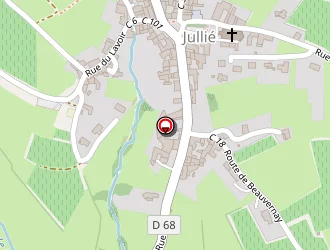 Carte de Ecole Publique à Jullié