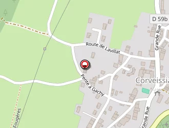 Carte de Van Beek Michaël à Corveissiat