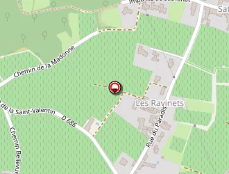 Carte de Auberge Du Paradis à Saint-amour-bellevue