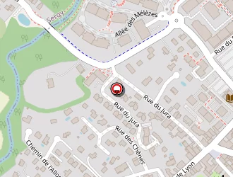 Carte de Acora à Saint-genis-pouilly