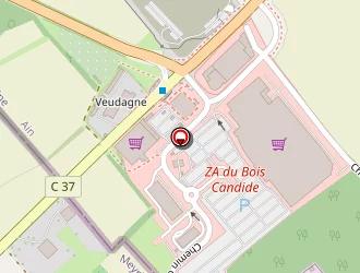 Carte de Optical Center à Ferney-voltaire