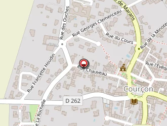 Carte de Mairie à Courçon