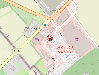 Carte de B Center à Ferney-voltaire