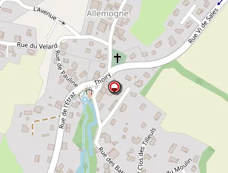 Carte de Roylands Construction à Thoiry