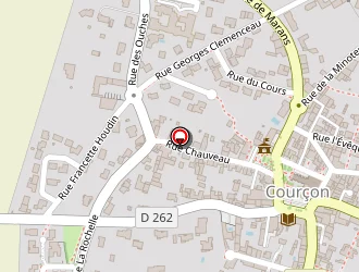 Carte de Bessard-duparc Emmanuel à Courçon