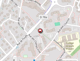 Carte de Coutty Michel à Saint-genis-pouilly