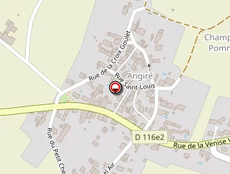 Carte de Du Bois D Angire (earl) à Courçon