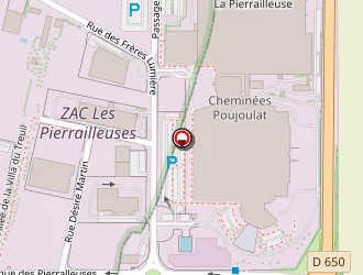 Carte de Poussard Jacques à Saint-symphorien