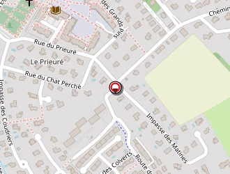 Carte de Centre De Secours à Prévessin-moëns