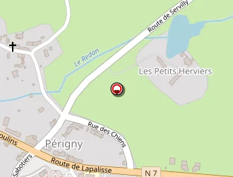 Carte de Ecole Primaire Publique à Périgny