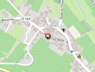 Carte de Stade à Chânes