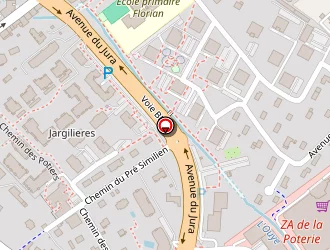 Carte de Pharmacie De La Poterie à Ferney-voltaire