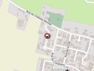 Carte de Montigaud David à Andilly