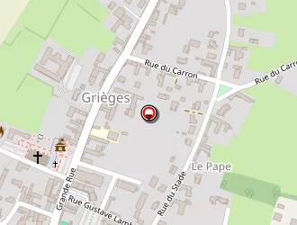 Carte de Le Stade à Grièges