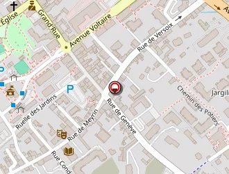 Carte de Sensitif à Ferney-voltaire