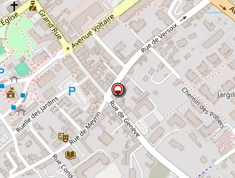 Carte de Espace Citadelle à Ferney-voltaire