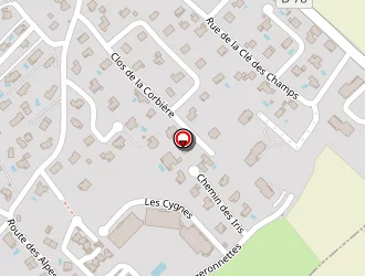 Carte de Imex Pharmaceutics à Prévessin-moëns