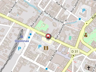 Carte de La Papetheque à Oyonnax