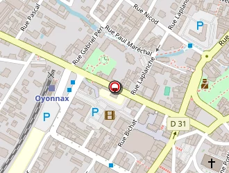 Carte de Alliance Boutique à Oyonnax