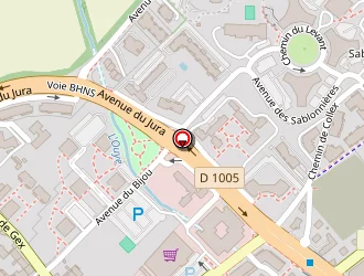 Carte de Blondeau Jean-luc à Gex