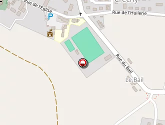 Carte de Stade Municipal à Créchy