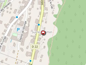 Carte de Moutain Addiction Holidays à Châtel