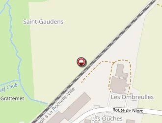 Carte de Ttpi à Frontenay-rohan-rohan