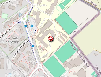 Carte de Centre Nautique à Ferney-voltaire