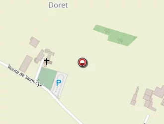 Carte de Centre Formation Gardes Equestres 17 à Saint-cyr-du-doret